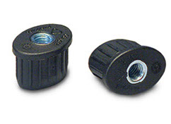 Eliptical Threaded Insert with Nut